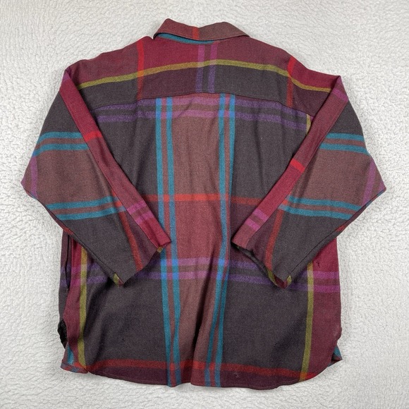 A.C. Sport Shirt Womens 38 US 8 Vintage Made in USA Wool Cape Workwear‎ - Picture 2 of 16